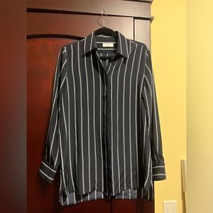 Babaton 100% Silk Button Up